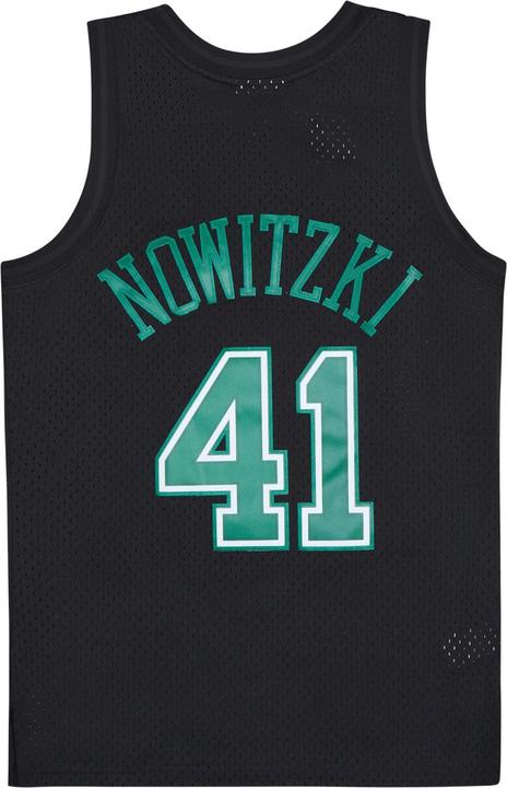 Produktbild Mitchell & Ness NBA Dallas Mavericks Dirk Nowitzki Black Team Color Swingman Trikot Herren (M)