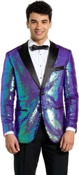 Image du produit OppoSuits Smoking - Sapphire Sequins (56)