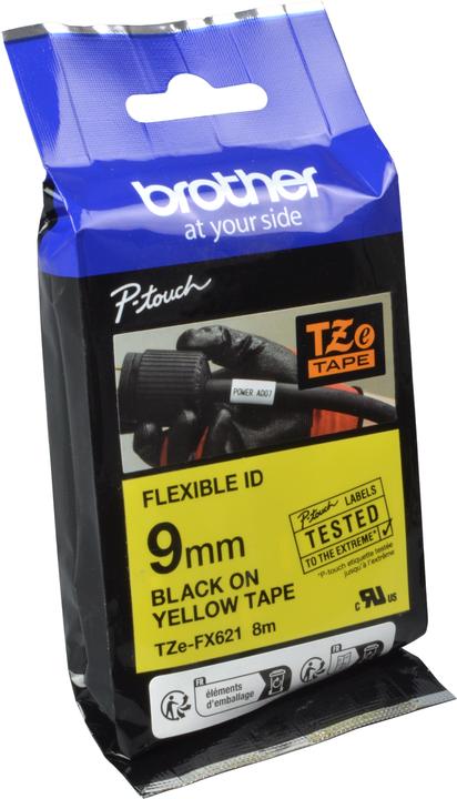 Productafbeelding Brother TZe-FX621 (0.90 cm, Zwart)
