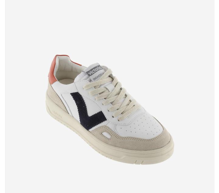Actual product image Victoria leather effect and split leather trainers seul (38)