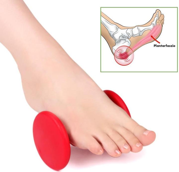 Actual product image Deeelbasics Faszien-Fussroller