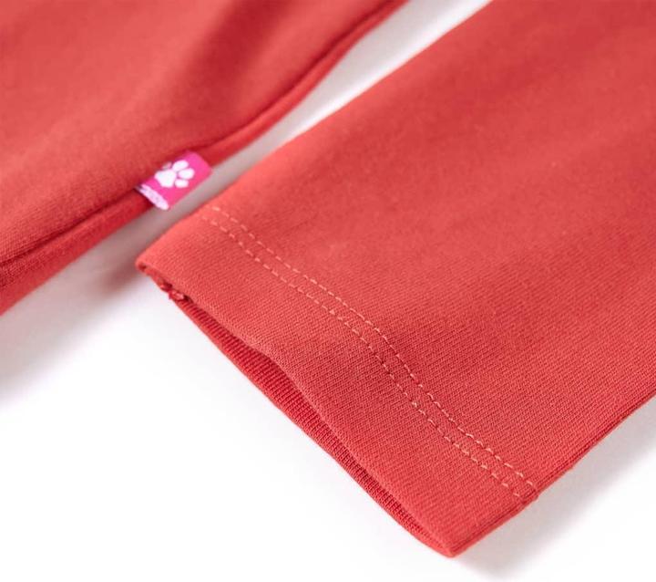 Immagine prodotto VidaXL Camicia da bambino a maniche lunghe rosso scuro 104,Materiale: 95 % cotone (104)