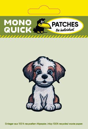 Image du produit Mono Quick Hund weiss/braun (1 pcs, 5.10 x 4 cm)