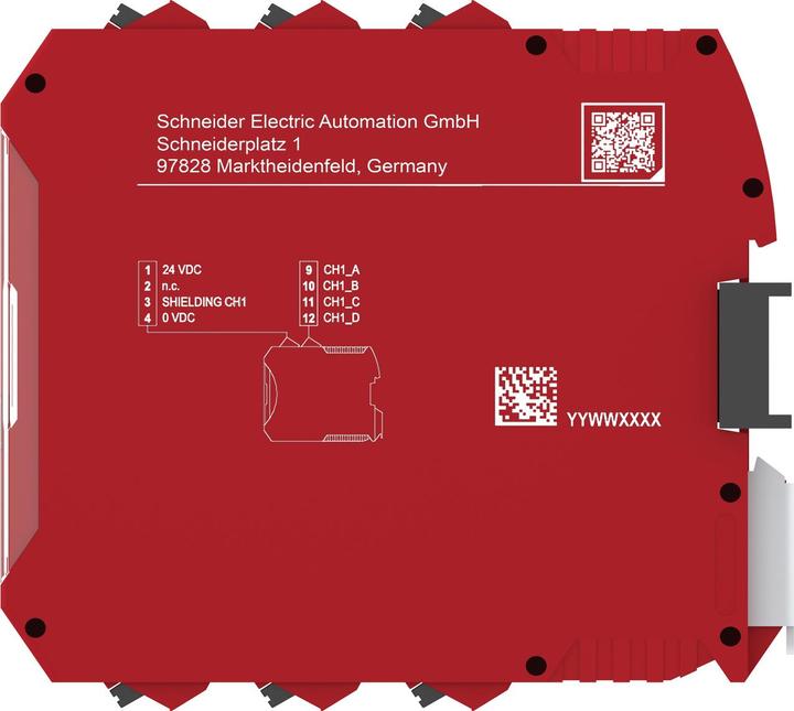 Produktbild Schneider Electric CPU modularer Sicherheitscontroller2A XPSMCMCP0802BCG