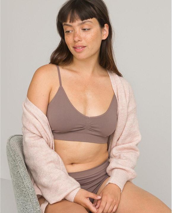 Produktbild La Redoute Collections Nahtloses Bustier mit schmalen Trägern (S)