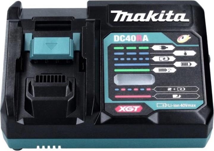 Actual product image Makita Power Source Kit 40 V max. with 2x BL 4040 battery 4.0 Ah XGT + DC 40 RA Fast charger XGT LX (40 V)