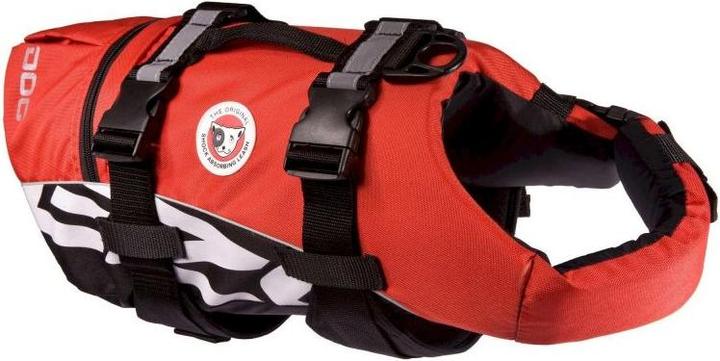 EzyDog GIUBBOTTO DI SALVATAGGIO ROSSO XL 50-66CM +41KG - (628.4112) (XL, Giubbotto di salvataggio per cani)