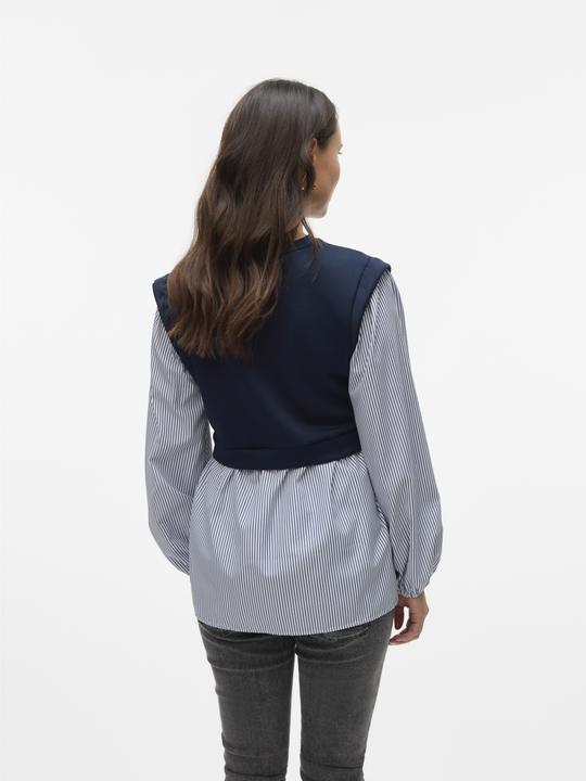 Actual product image Mamalicious Regular fit Round neck Wide sleeves Top blouse (XS)