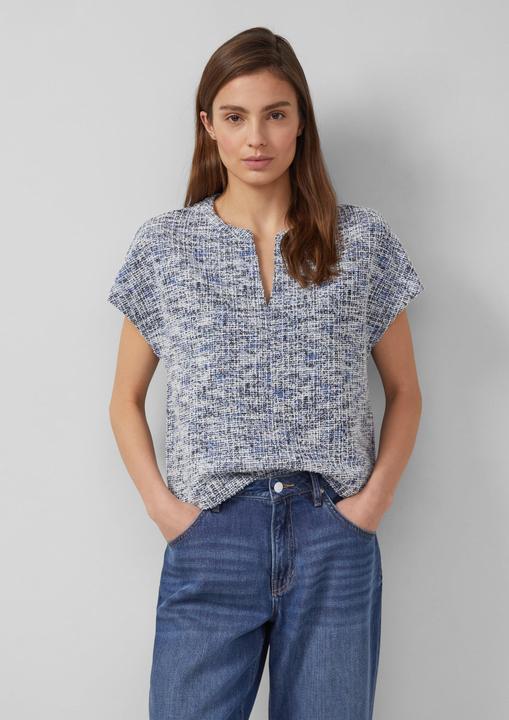 Produktbild s.Oliver Sweatshirt im Relaxed Fit aus Bouclé (34)