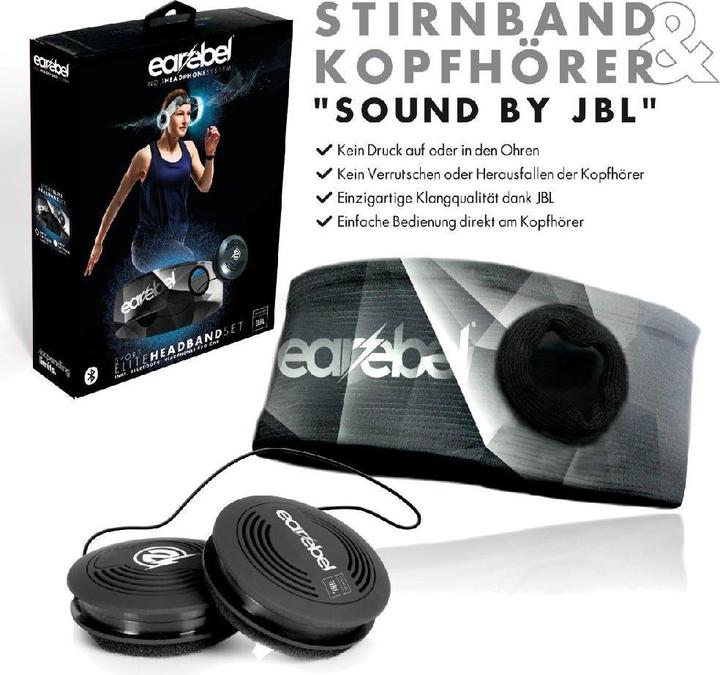 Produktbild Earebel - Elite - Hoofdband maat S/M - on ear - koptelefoon - sport koptelefoon - hardlopen - fitness fietse