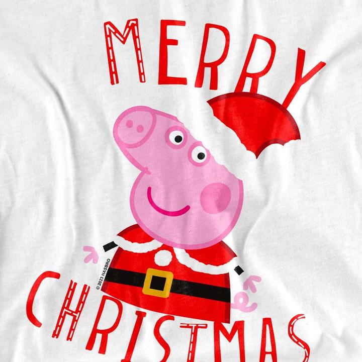 Produktbild Peppa Pig Merry Christmas TShirt (128)