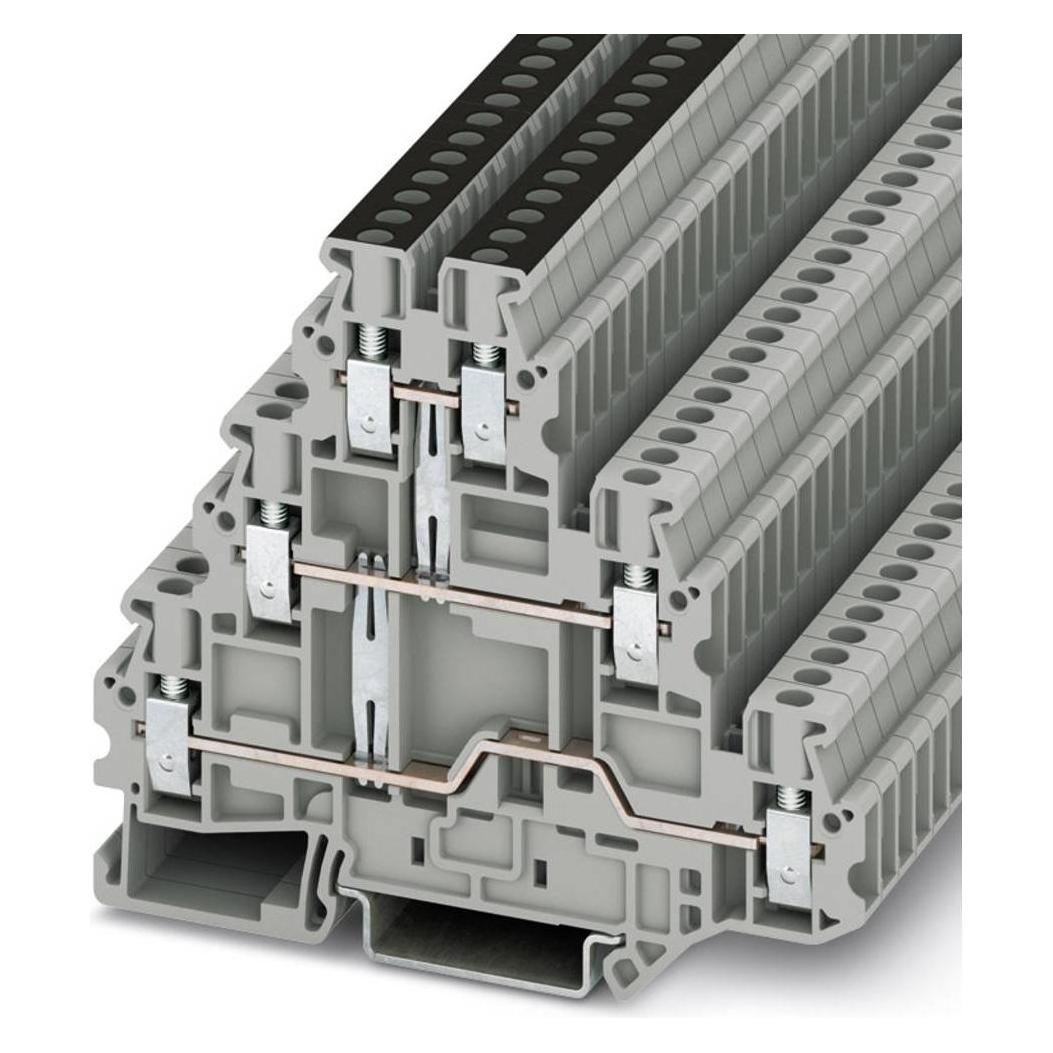 Phoenix Contact Grigio Shorting Kit Din Rail Mount 13 Mm, Cavo + Spina Elettrica,
