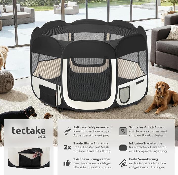 Produktbild tectake Tierlaufstall