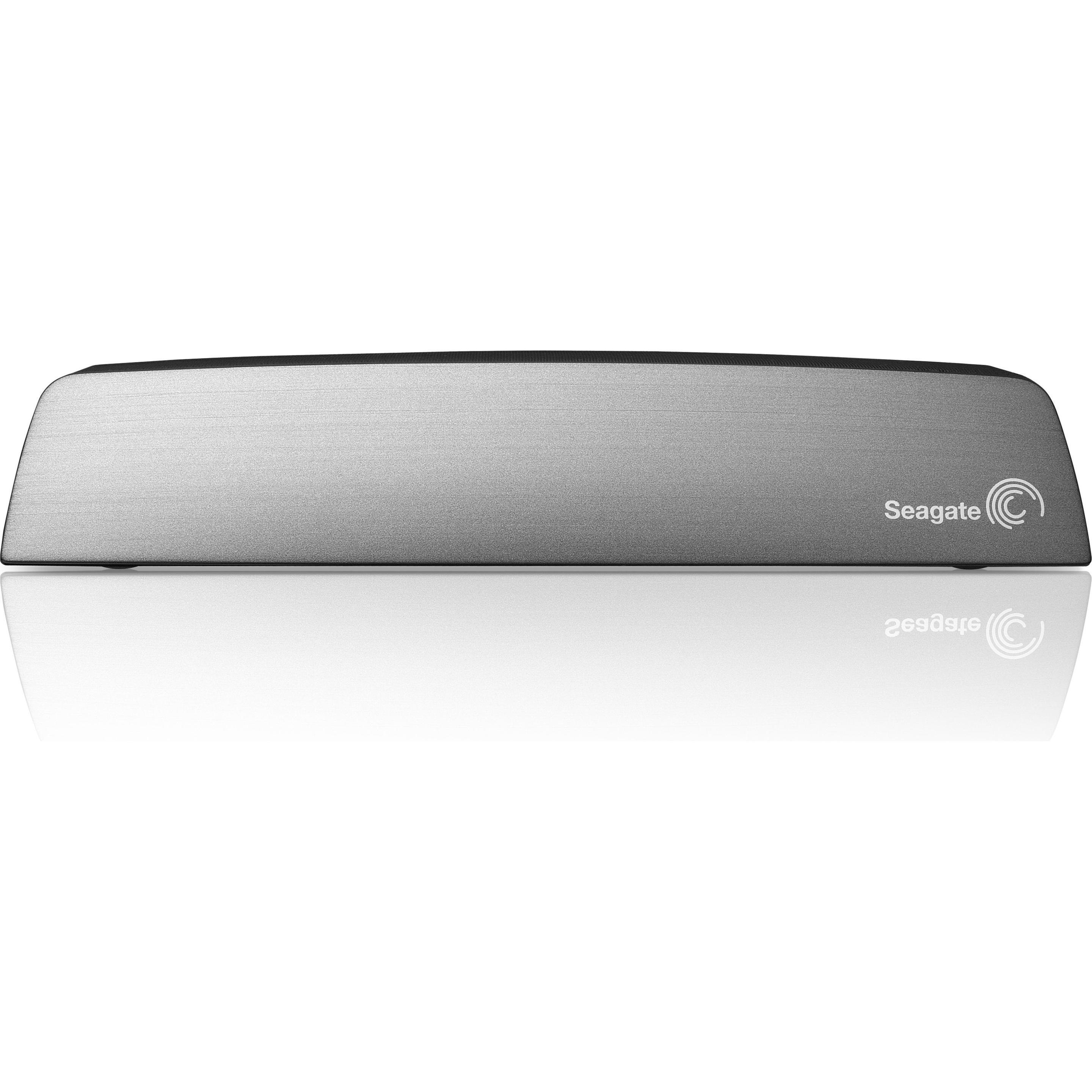 Seagate Centrale, cloud storage privato, 2TB (2 TB), Disco rigido esterno, Nero