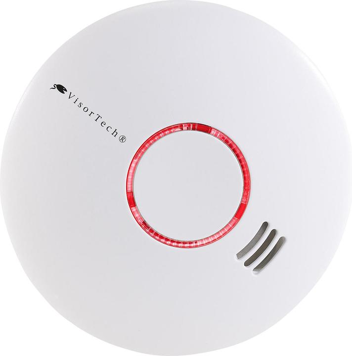 Immagine prodotto VisorTech Rilevatore di calore e fumo wireless 2in1 collegabile in rete