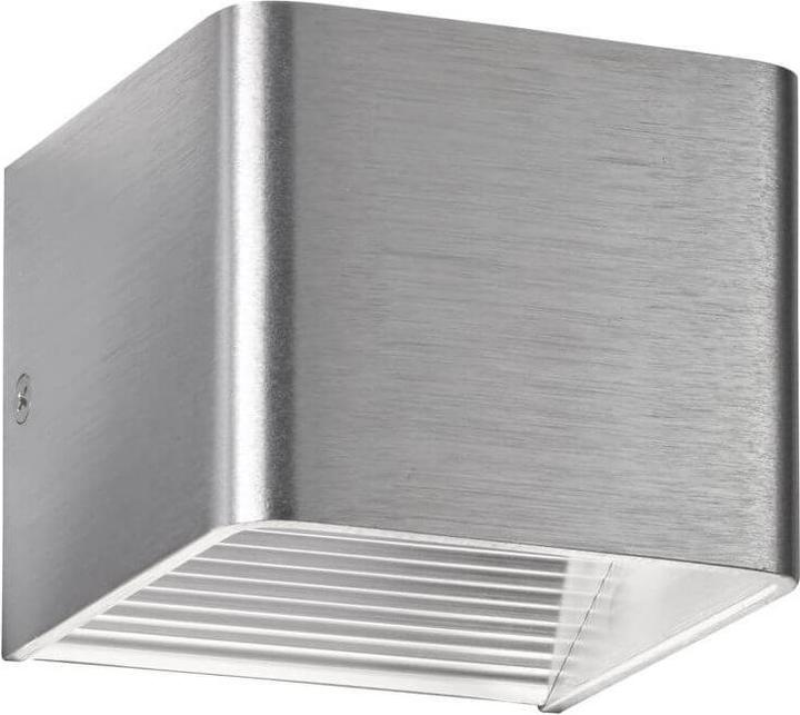 Actual product image Fischer & Honsel Honsel Dan LED wall light 4.5W warm white aluminium 30256 (500 lm)