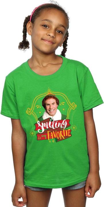 Immagine prodotto Elf Buddy Smiling Maglietta Ragazze (128)