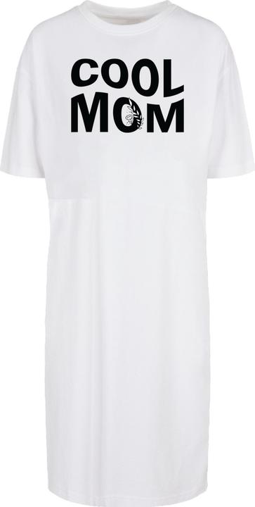 Produktbild Merchcode Ladies Mothers Day - Cool mom Organic Oversized Slit Dress - 118807 (XS)