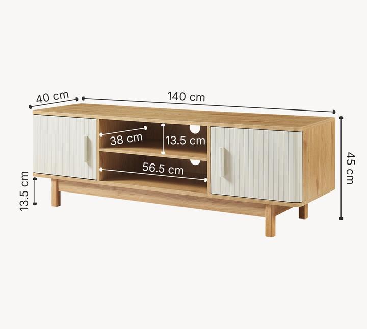 Actual product image En.Casa Ferrersp (140 x 40 x 45 cm)