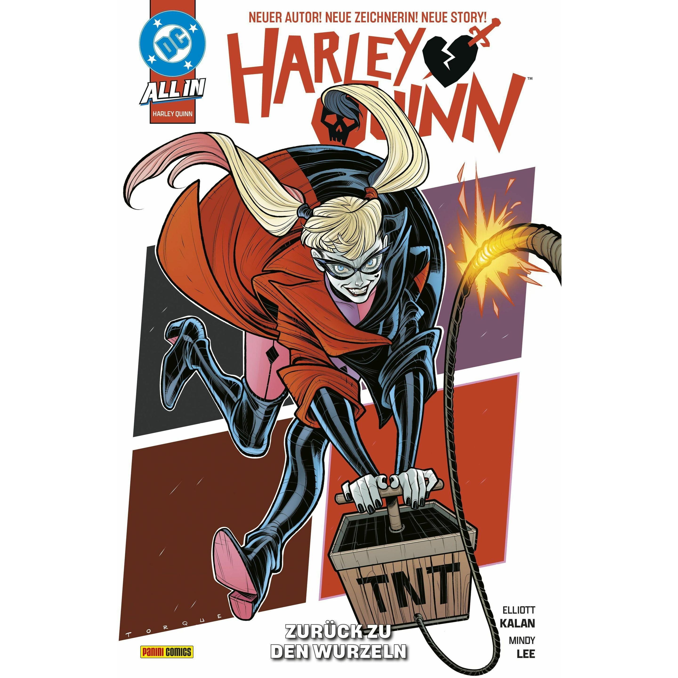 Harley Quinn, Narrativa di Jörg Fassbender, Elliott Kalan, Mindy Lee