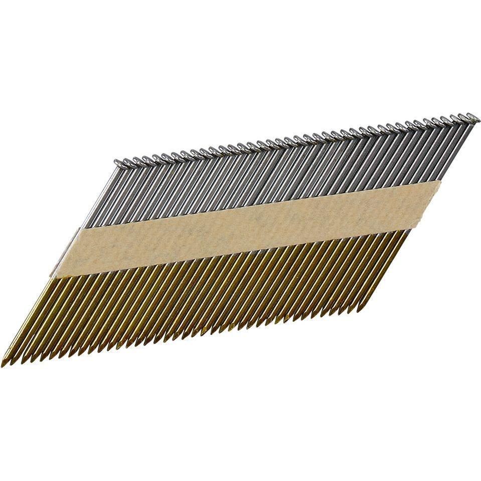 Makita, Chiodi e punti metallici per graffettatrice, Accessoires Nagel hout 3,1x90mm ring - P-77160 P-77160