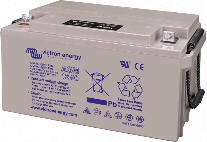 Victron Energy Batteria AGM a ciclo profondo (12 V, 90 Ah)