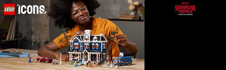Actual product image LEGO Stranger Things: The Creel House (11370, LEGO Icons)