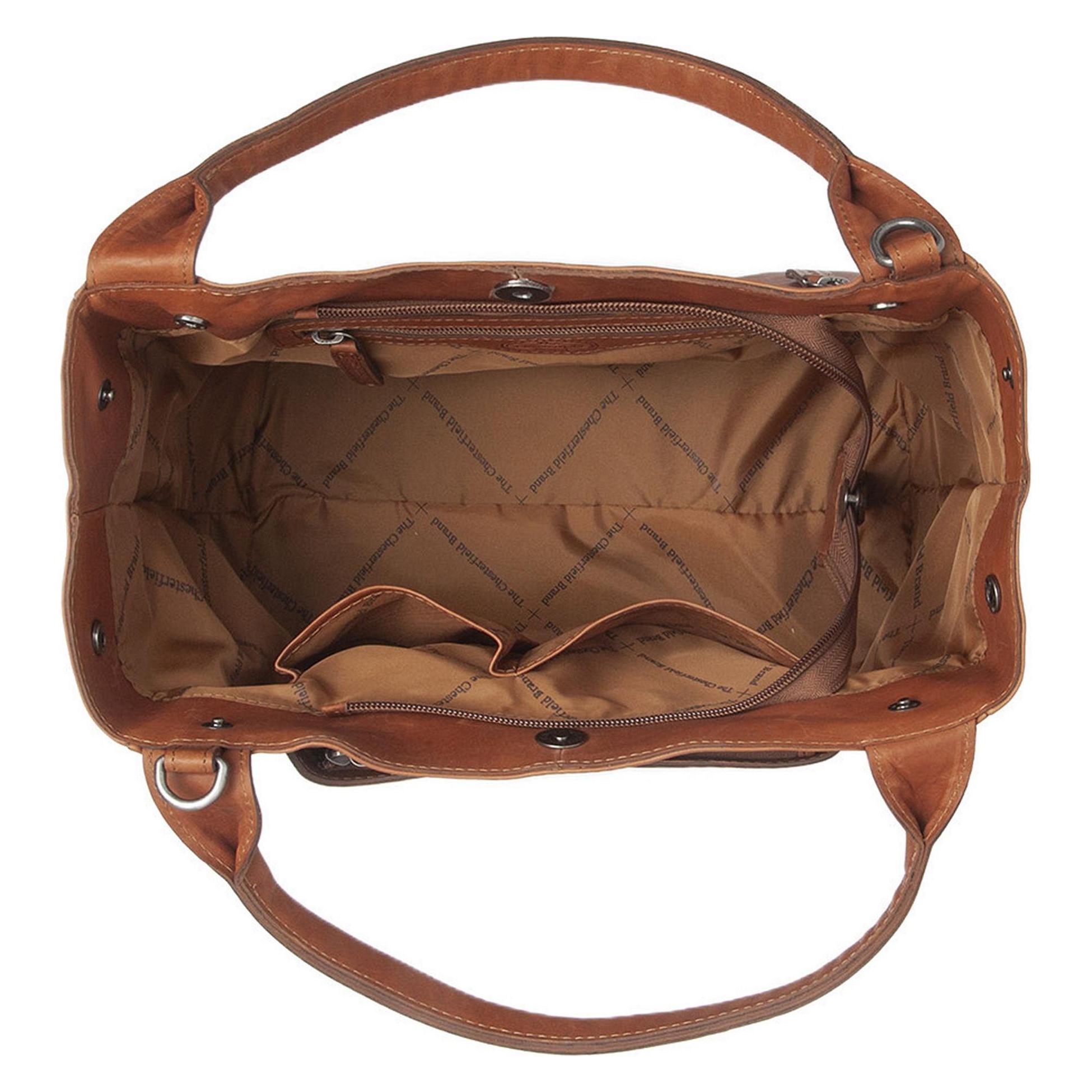 The Chesterfield Brand, Damen, Handtasche, Tenara Leather Shoulderbag, Braun