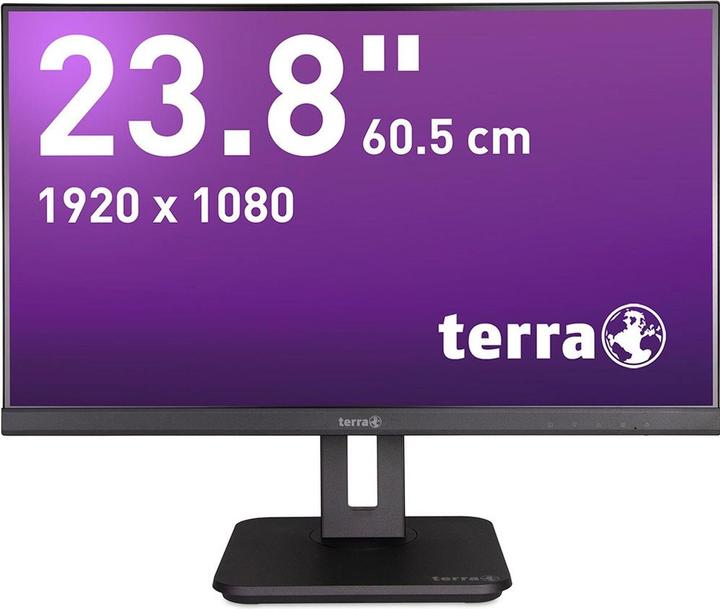 Produktbild Wortmann TERRA LCD/LED 2448W PV V3.1 schwarz HDMI/DP/USB-C (1920 x 1080 Pixel, 23.80")