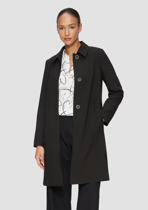 Immagine prodotto S.Oliver Outdoor-Mantel Leicht wärmender Mantel mit halber Knopfleiste