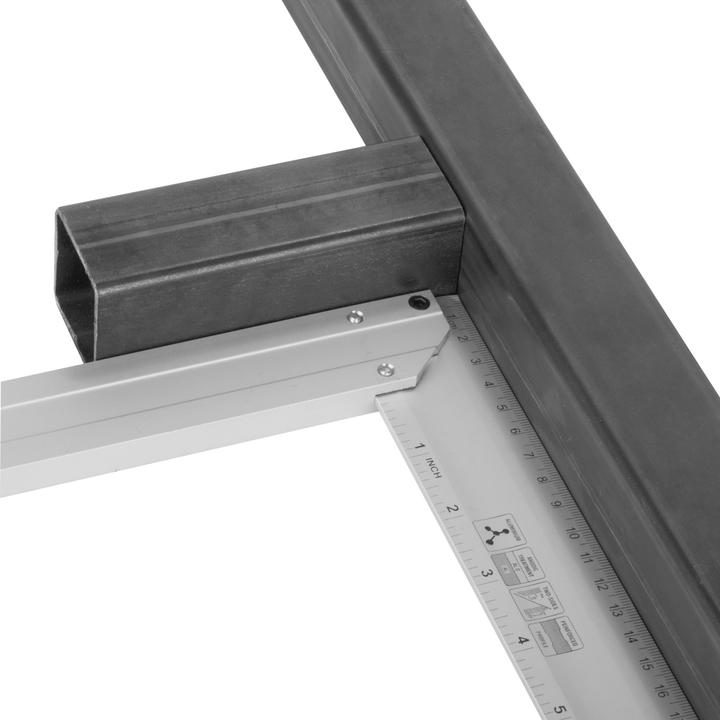 Produktbild Stahlwerk Aluminium-Anschlagwinkel 3er Set 400 mm Schlosserwinkel | Flachwinkel