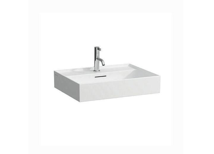 Actual product image Laufen Washbasin KARTELL 600x460mm ubaufä m ÜL 1 HL-Ausf. we ma (460 mm, 600 mm)
