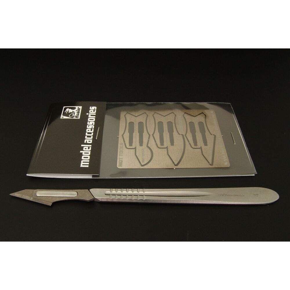 Brengun stainless saw for scalpel holder nr 4 (big)