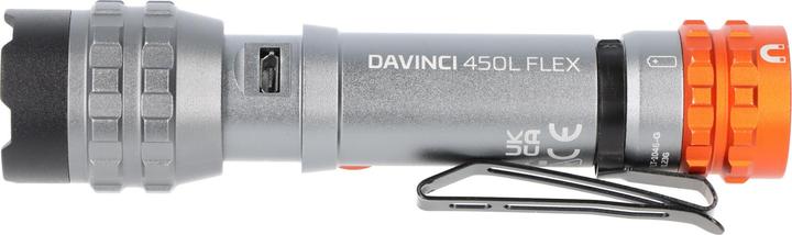 Actual product image Nebo DAVINCI 450L FLEX LED-Taschenlampe (10.90 cm, 450 lm)