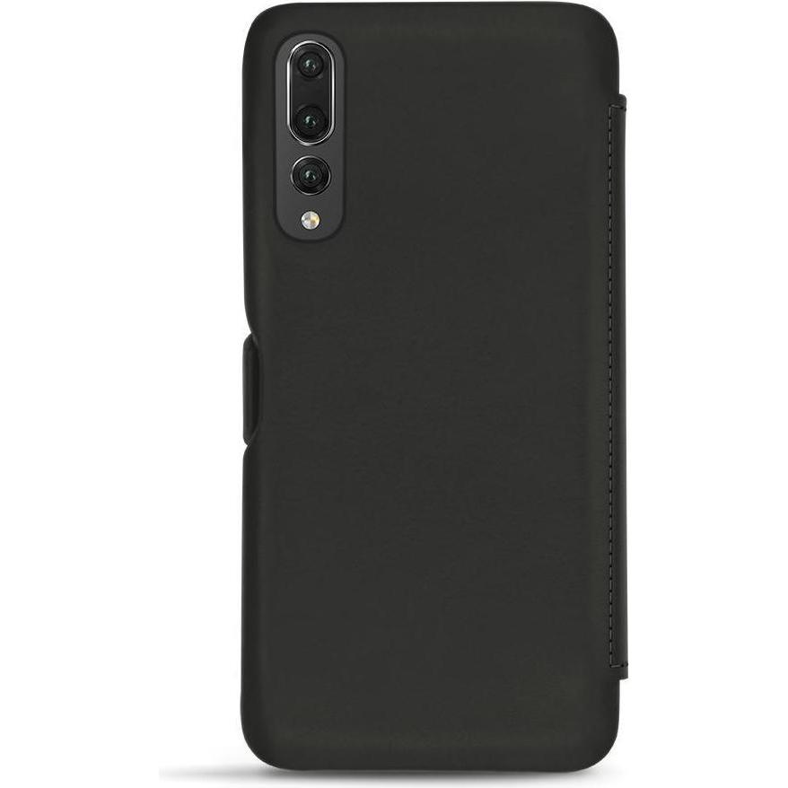 Thumbnail - Noreve Lederschutzhülle horizontal (Huawei P20 Pro), Smartphone Hülle, Schwarz