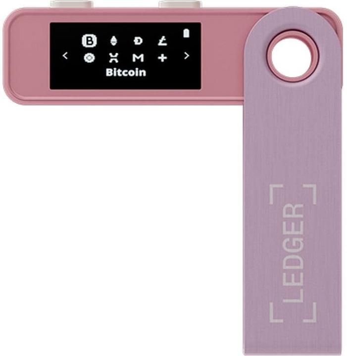 Actual product image Ledger Nano S Plus - Pastel Pink (Bitcoin, Others, Ethereum Classic)