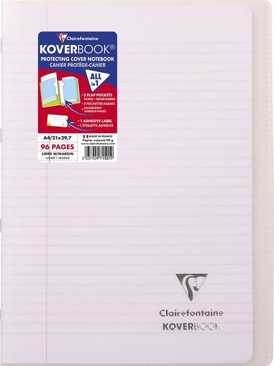 Actual product image Clairefontaine Koverbook (A4, Lined, Soft cover)