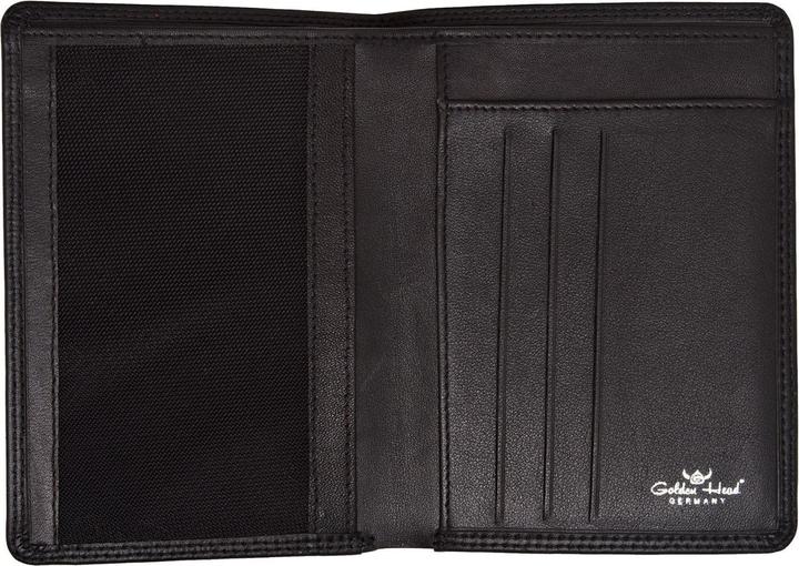 Immagine prodotto Golden Head Polo porta carte d'identità RFID in pelle 9 cm