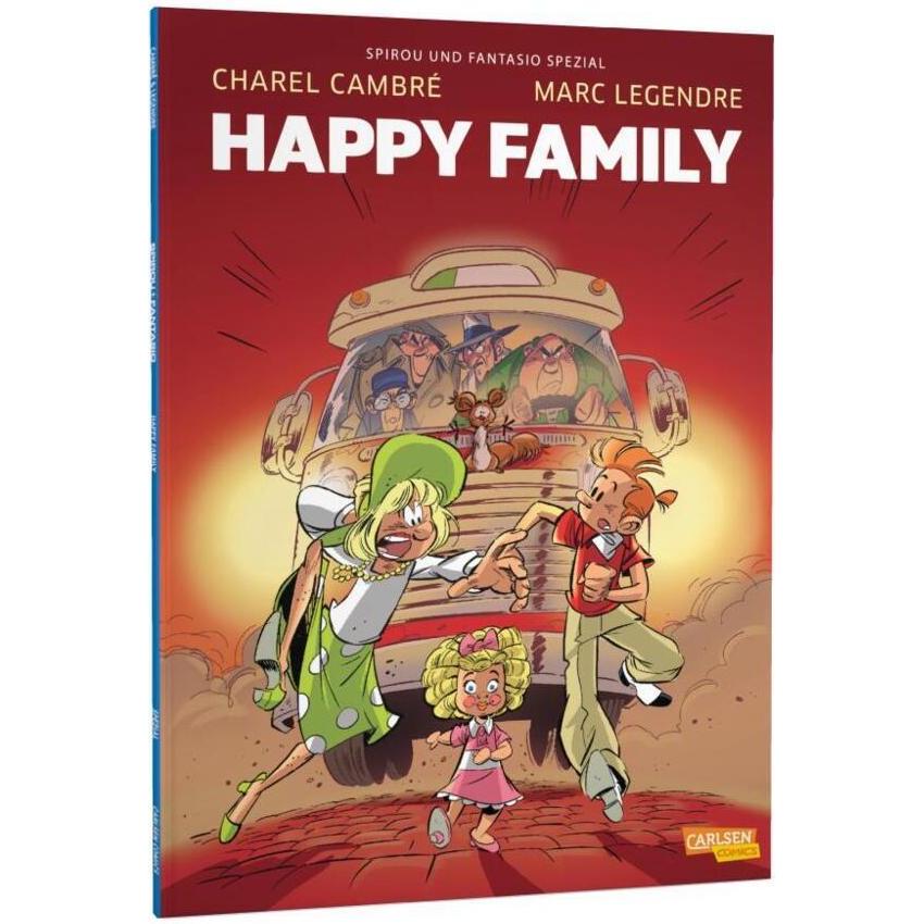 Thumbnail - Spirou und Fantasio Spezial 35: Happy Family, Belletristik von Marc Legendre