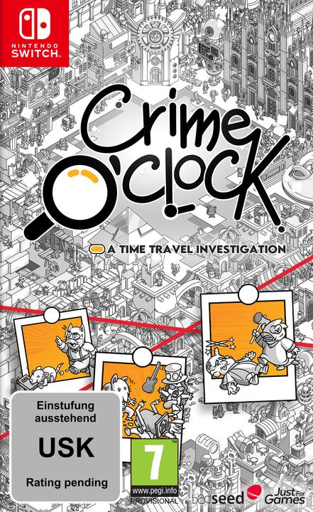 Produktbild Just for Games Crime O'Clock (Switch, EN)