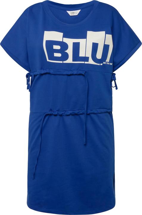 Produktbild Angel of Style Long-Shirt, oversized, Schriftzug, Rundhals, Raffbänder (52)