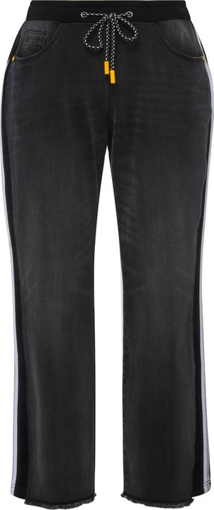 Actual product image Ulla Popken Side Stripe Stretch Fit Boyfriend Jeans (48)