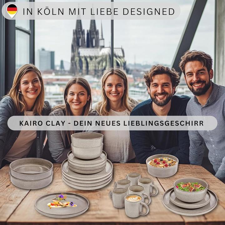 Actual product image Sänger Geschirr Tafelservice Kairo Clay (18 pcs.)