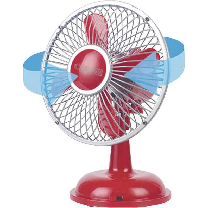 Sonnenkönig Retro Fan (40 dB) (Retro Fan rot)