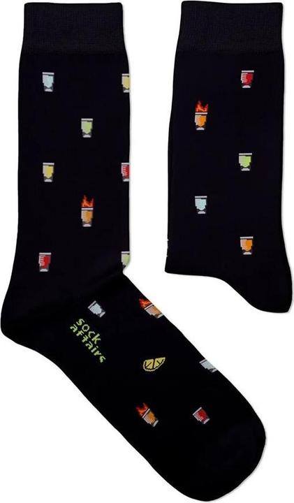 Actual product image SockAffair Unisex Adult Shots Socks (40.5 - 45.5)