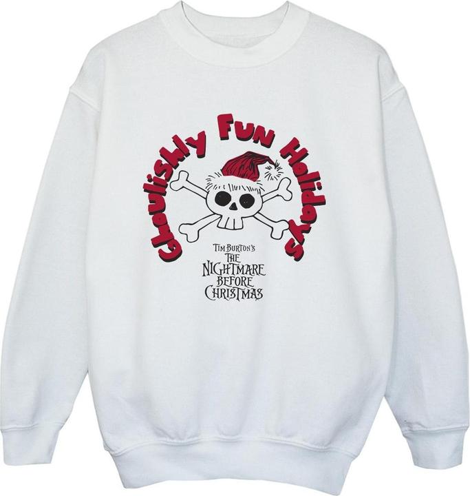 Produktbild Disney The Nightmare Before Christmas Ghouishly Fun Holidays Sweatshirt Jungen (140, 146)