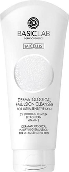 Actual product image BasicLab Micellis Dermatological Cleansing Emulsion For Ultrasensitive Skin 100Ml (Cleansing lotion, 100 ml)