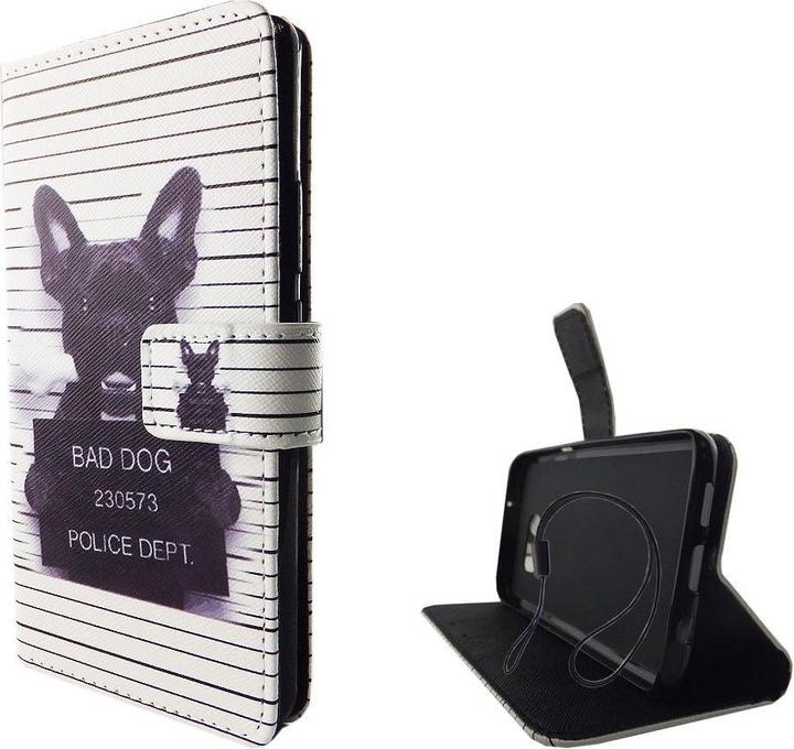 Produktbild König Design Schutz Handy Hülle für Samsung Galaxy S6 Edge Case Cover Tasche Wallet Etui Neu (Samsung Galaxy S6 Edge)