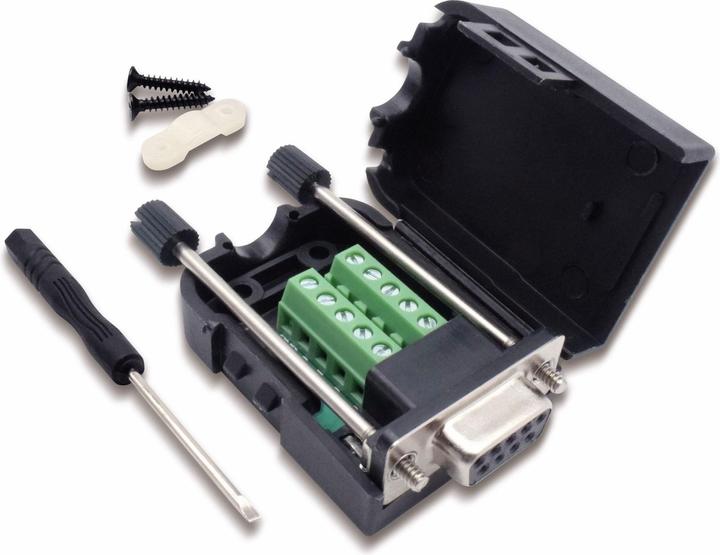 Produktbild Quadrios 2010C247 D-SUB Buchse Polzahl (num): 9 Schrauben 1 Set