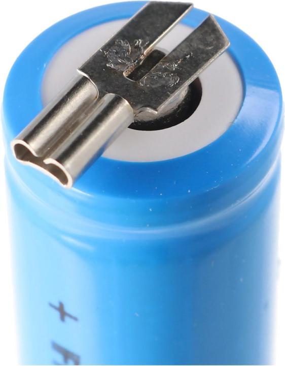 Image du produit AccuCell Batterie solaire IFR 14500 AA avec prises 2,8mm Flat Top non protégée (1 pcs, 600 mAh, Batterie)